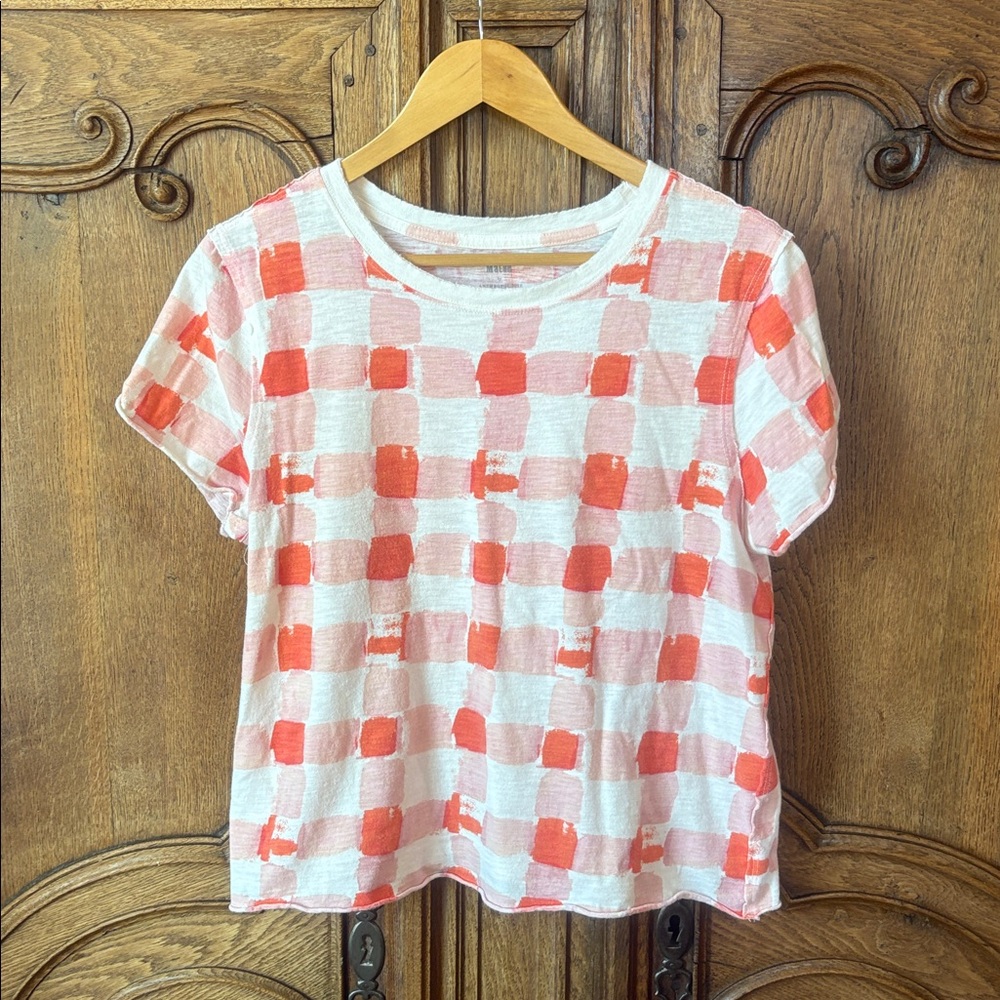 ANTHROPOLOGIE MAEVE Picnic Graphic Tee - Picture 3 of 11